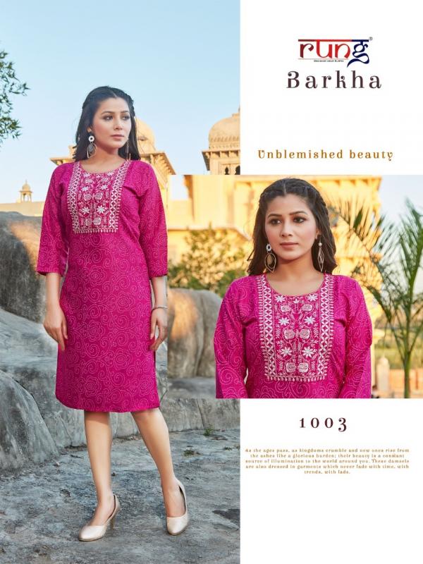 Rung Barkha Designer Festive Wear Kurti 